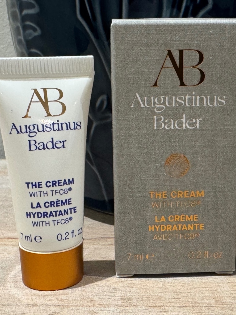 2 Augustinus Bader The Rich Cream -one w/ TFC8 7 ml / 0.2 oz  New in Box- travel